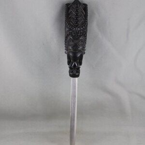 Vintage Tiki Letter Opener - Lono Top by Coco Joes - Made with Lava